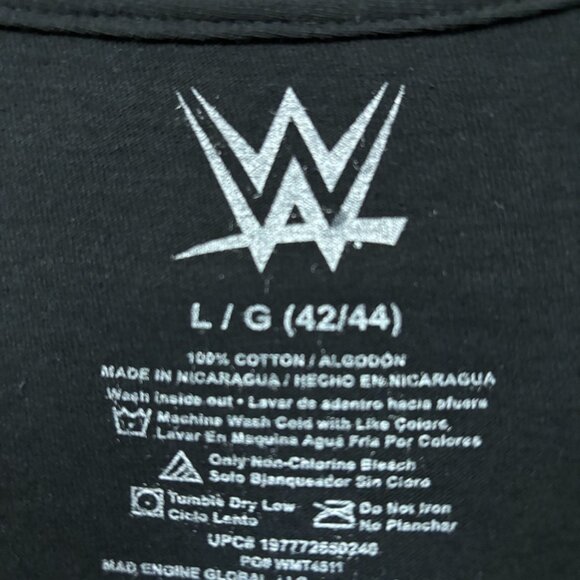 WWE Raw is War Wrestling Promo T-Shirt Size Large - Picture 4 of 4